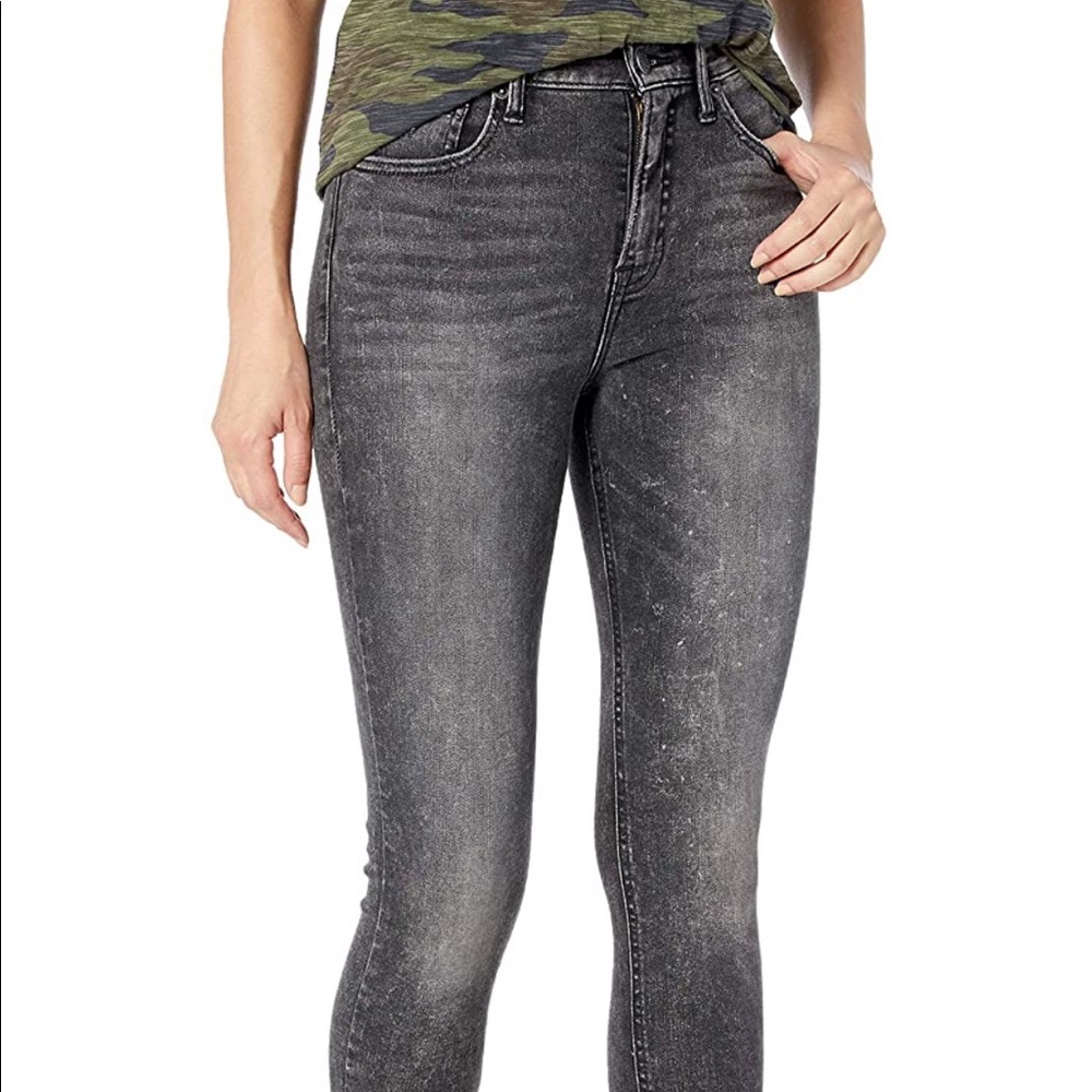 Lucky Brand Bridgette Skinny Jeans Dark Grey